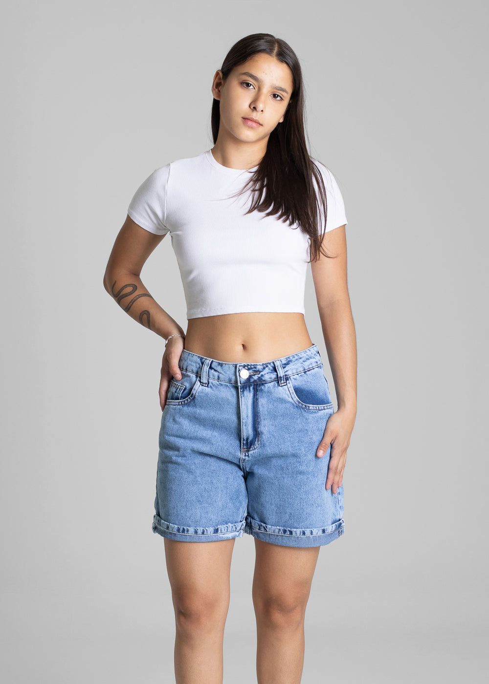 Shorts Jeans Sawary - 281129 AZUL