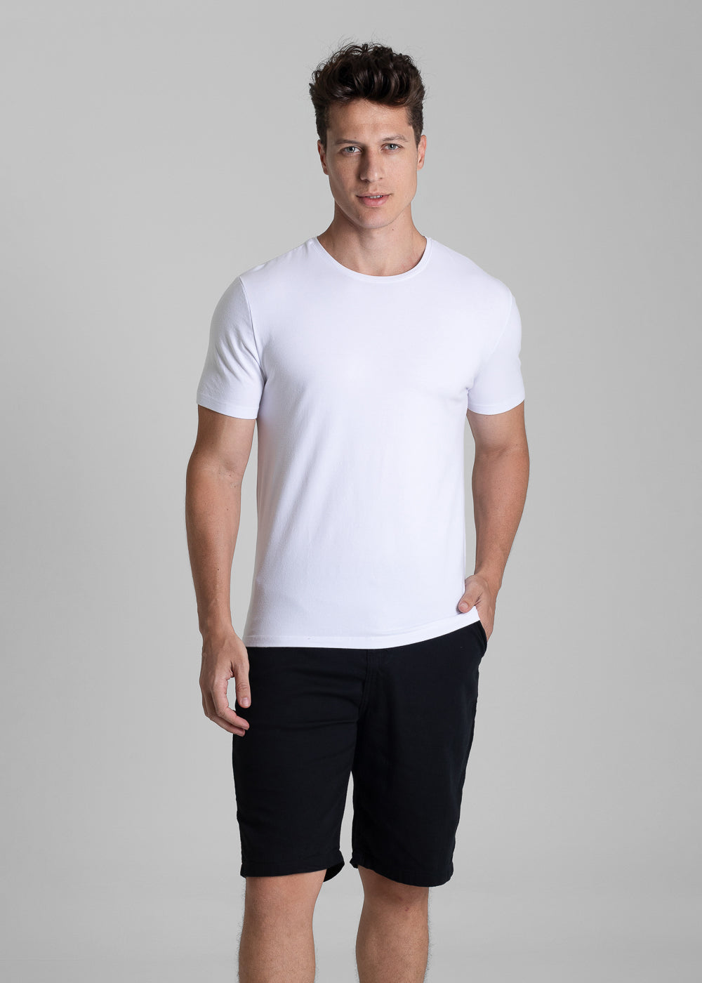 Bermuda Linho Sawary - 281160 PRETO