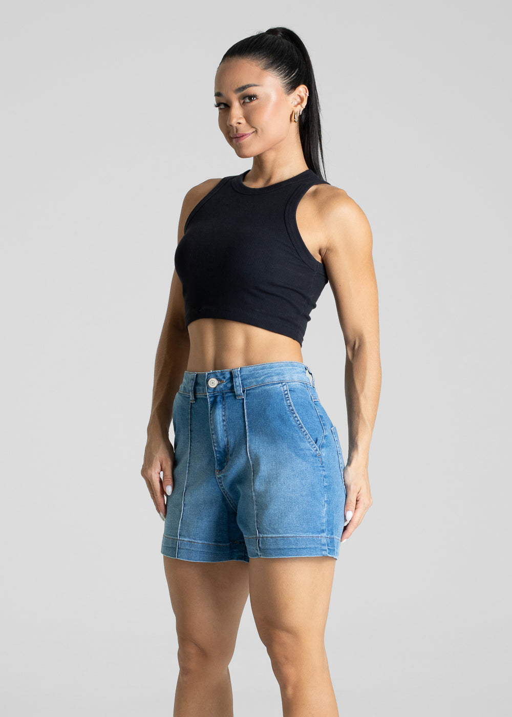 Shorts Jeans Sawary - 281162 AZUL