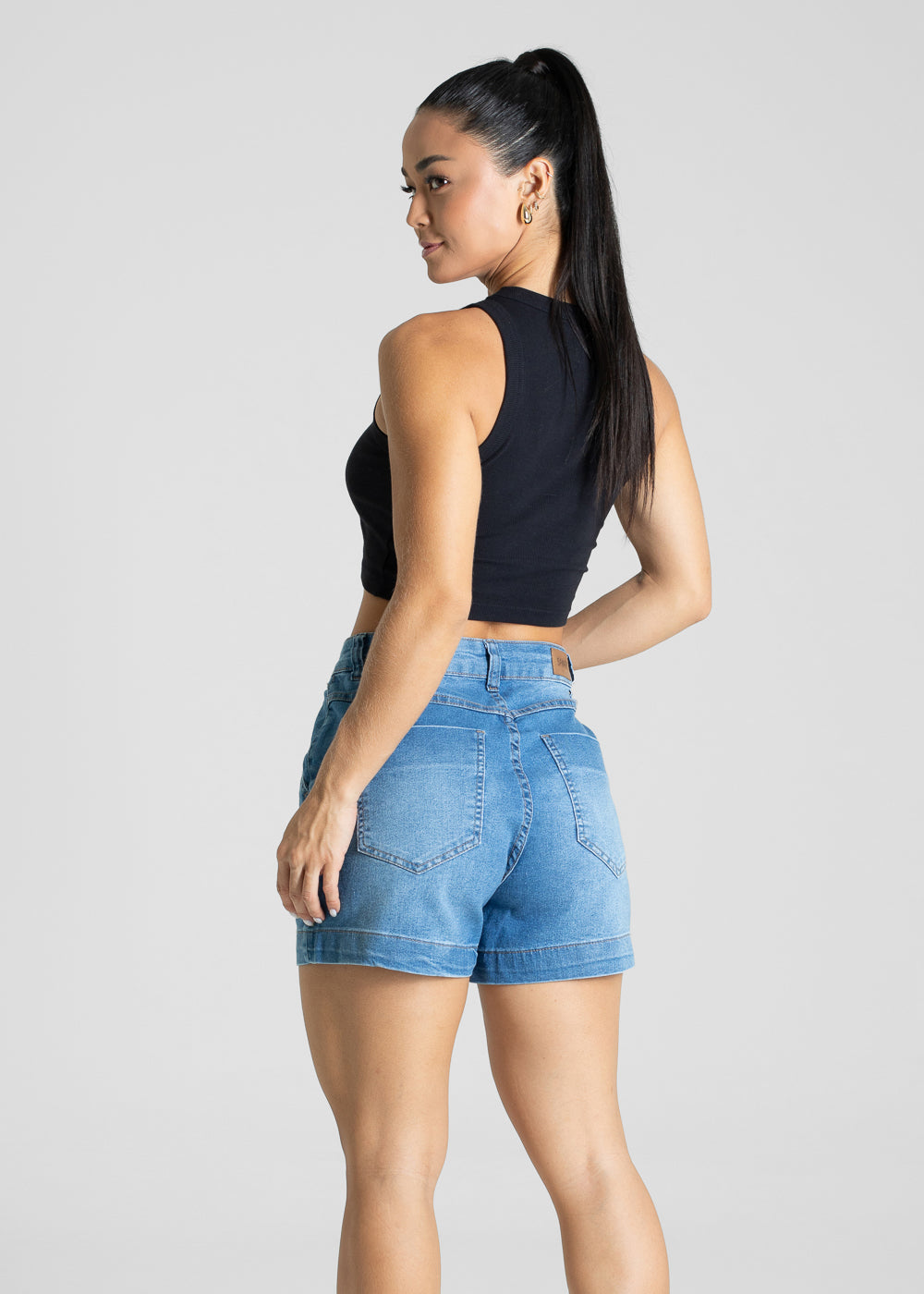 Shorts Jeans Sawary - 281162 AZUL