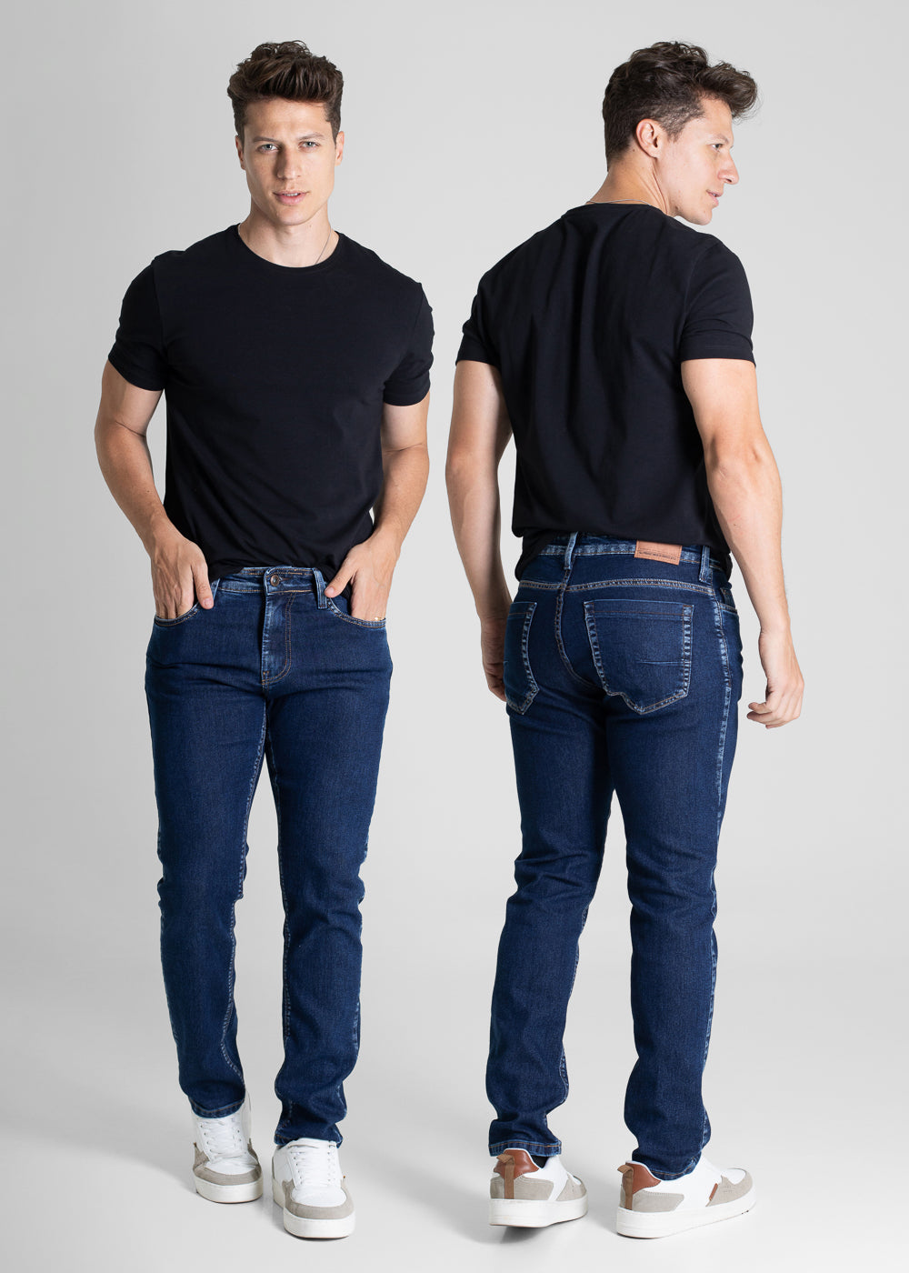 Calça Jeans Sawary Slim - 281163 AZUL