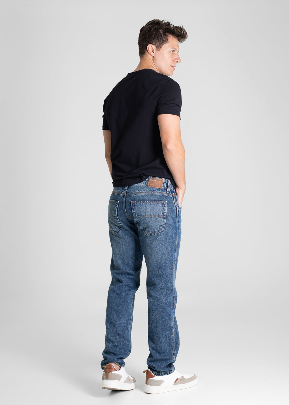 Calça Jeans Sawary Reta - 281179 AZUL