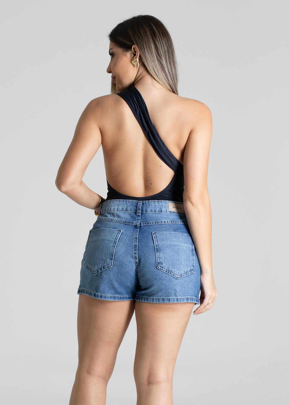 Shorts Jeans Sawary - 281192 AZUL