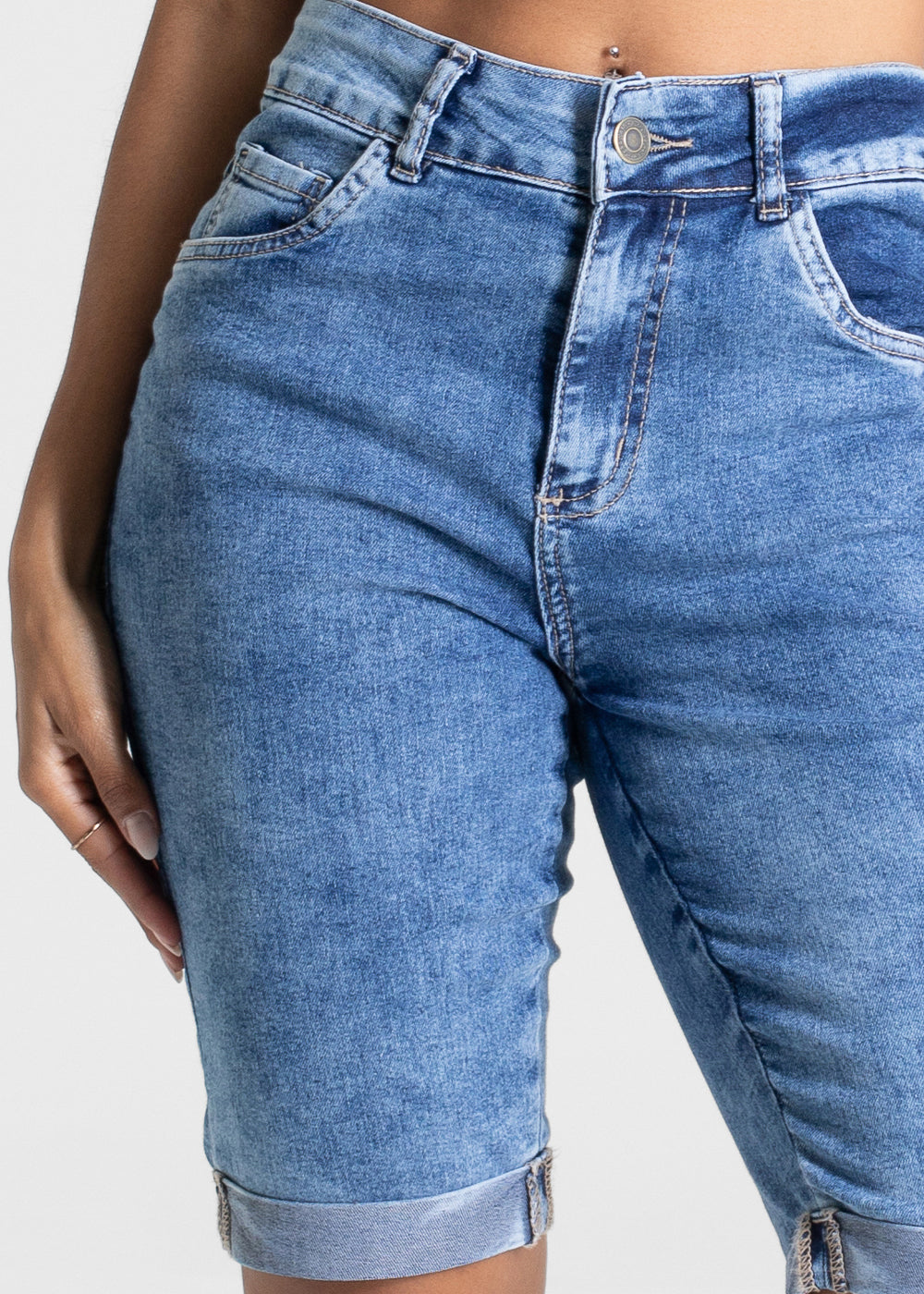 Bermuda Jeans Sawary - 281211 AZUL