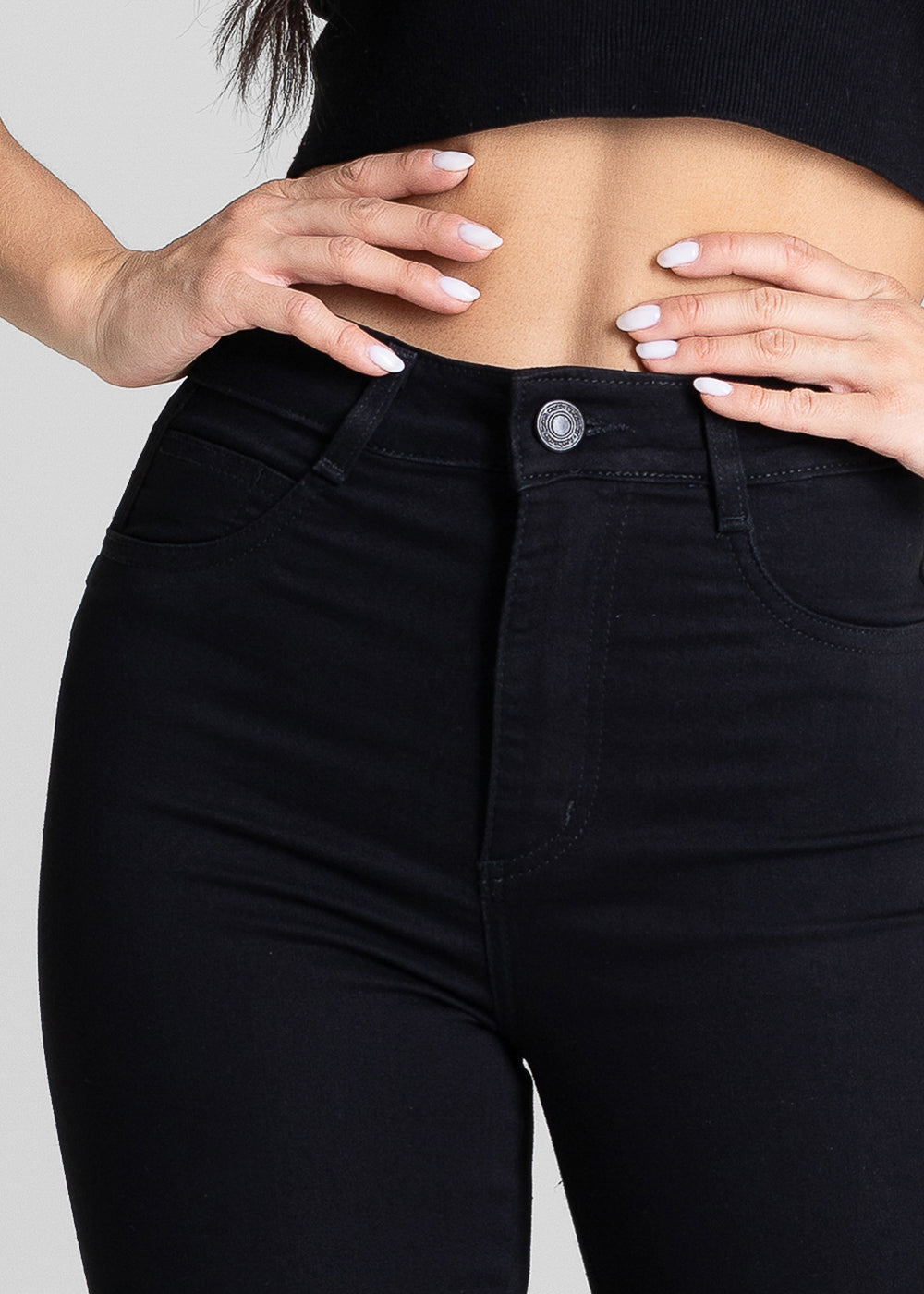 Calça Sarja Sawary Modela Bumbum - 281217 PRETO