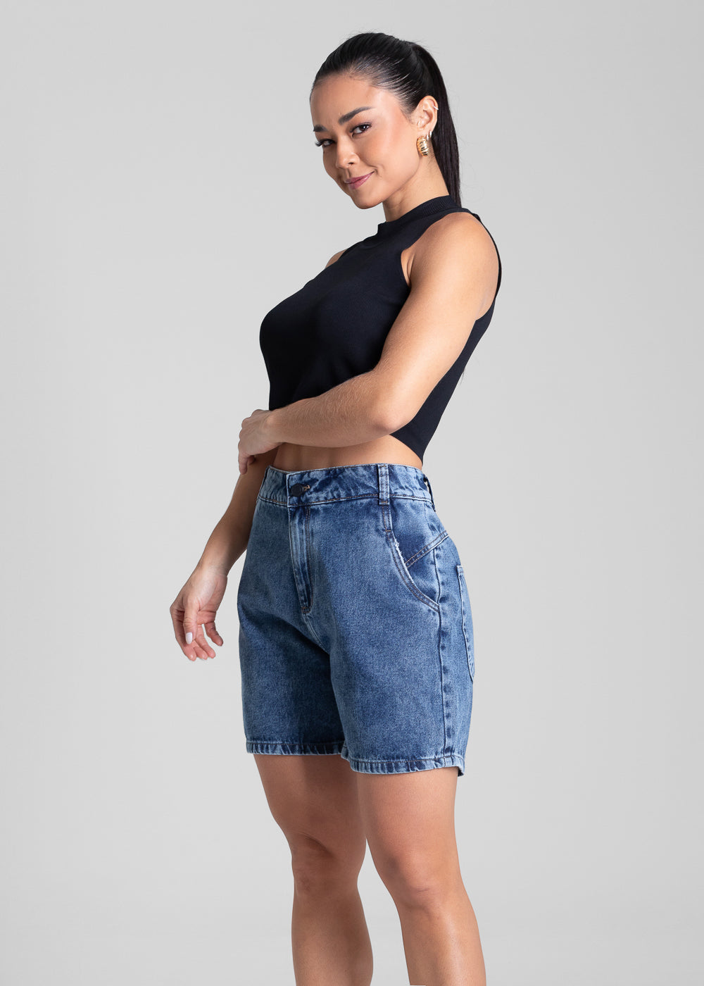 Shorts Jeans Sawary - 281220 AZUL