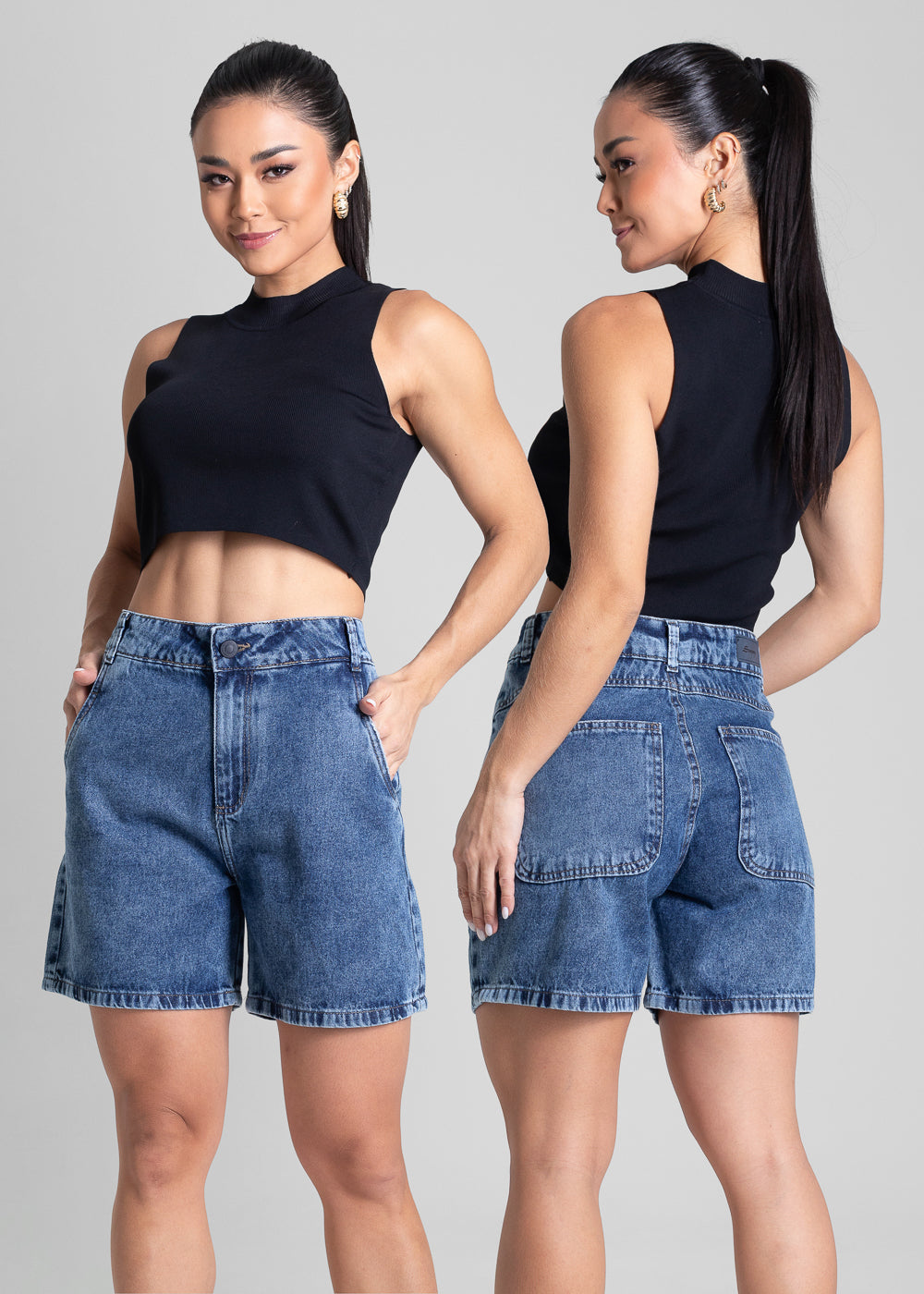 Shorts Jeans Sawary - 281220 AZUL
