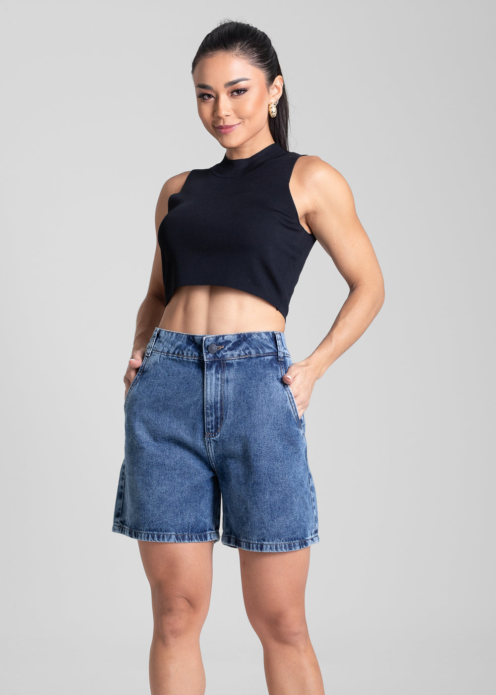 Shorts Jeans Sawary - 281220 AZUL