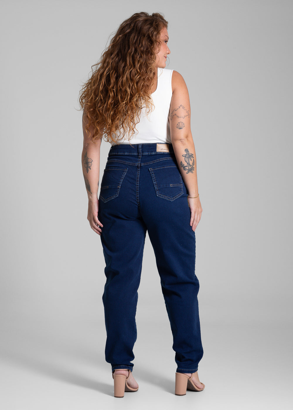 Calça Jeans Sawary Plus Size - 281224 AZUL
