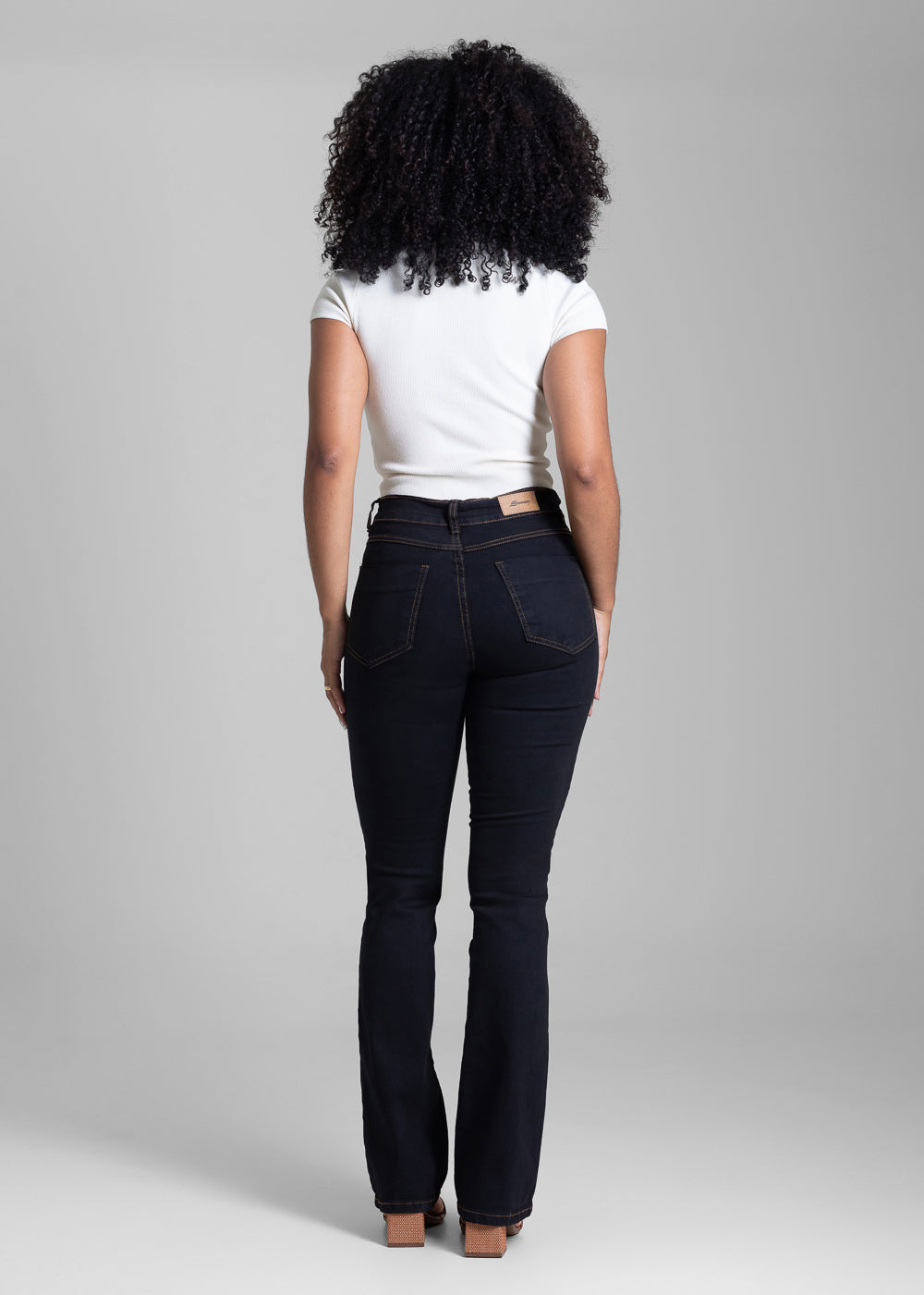 Calça Jeans Sawary Boot Cut - 281226 AZUL