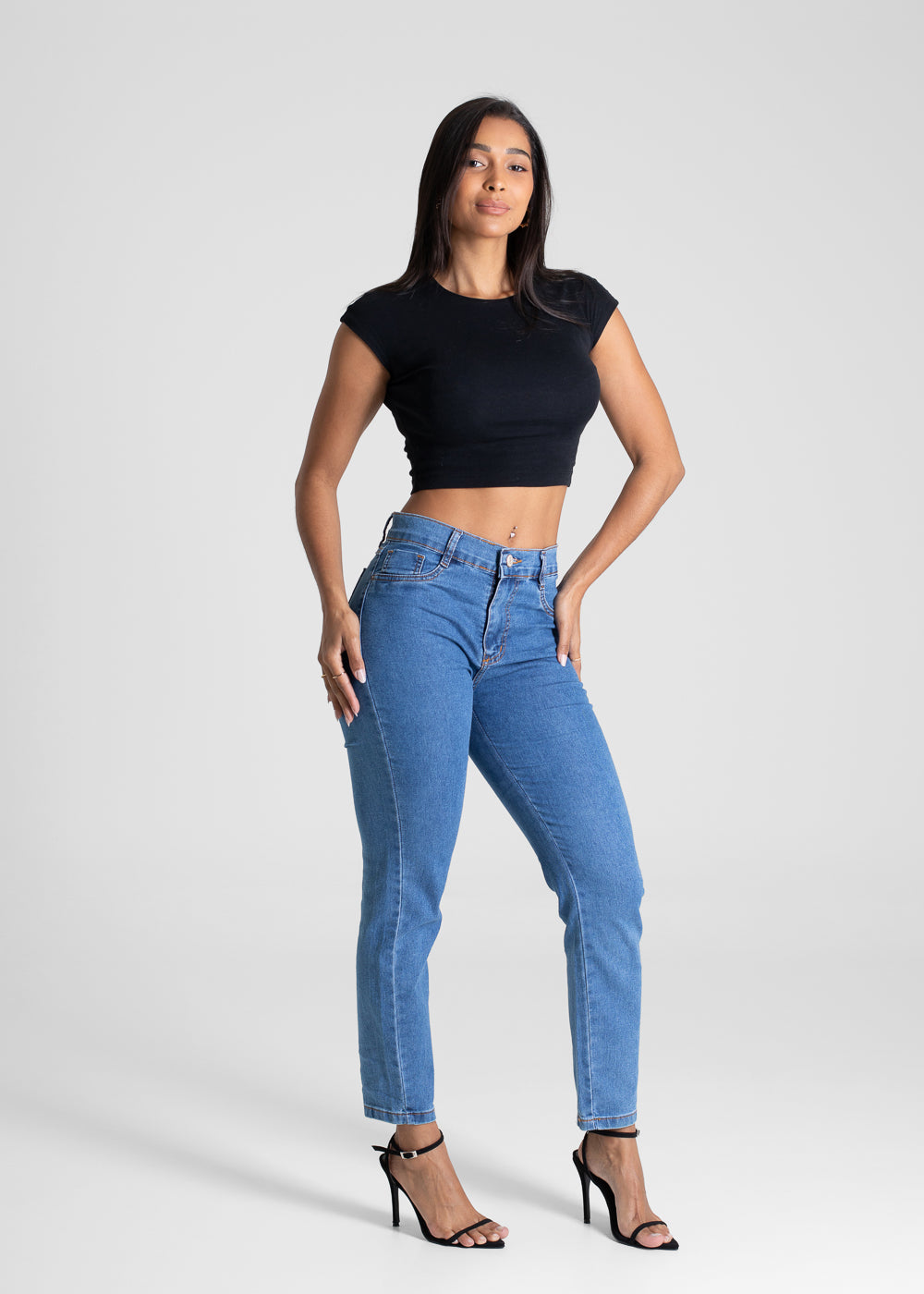 Calça Jeans Sawary Skinny Petit - 281239 AZUL