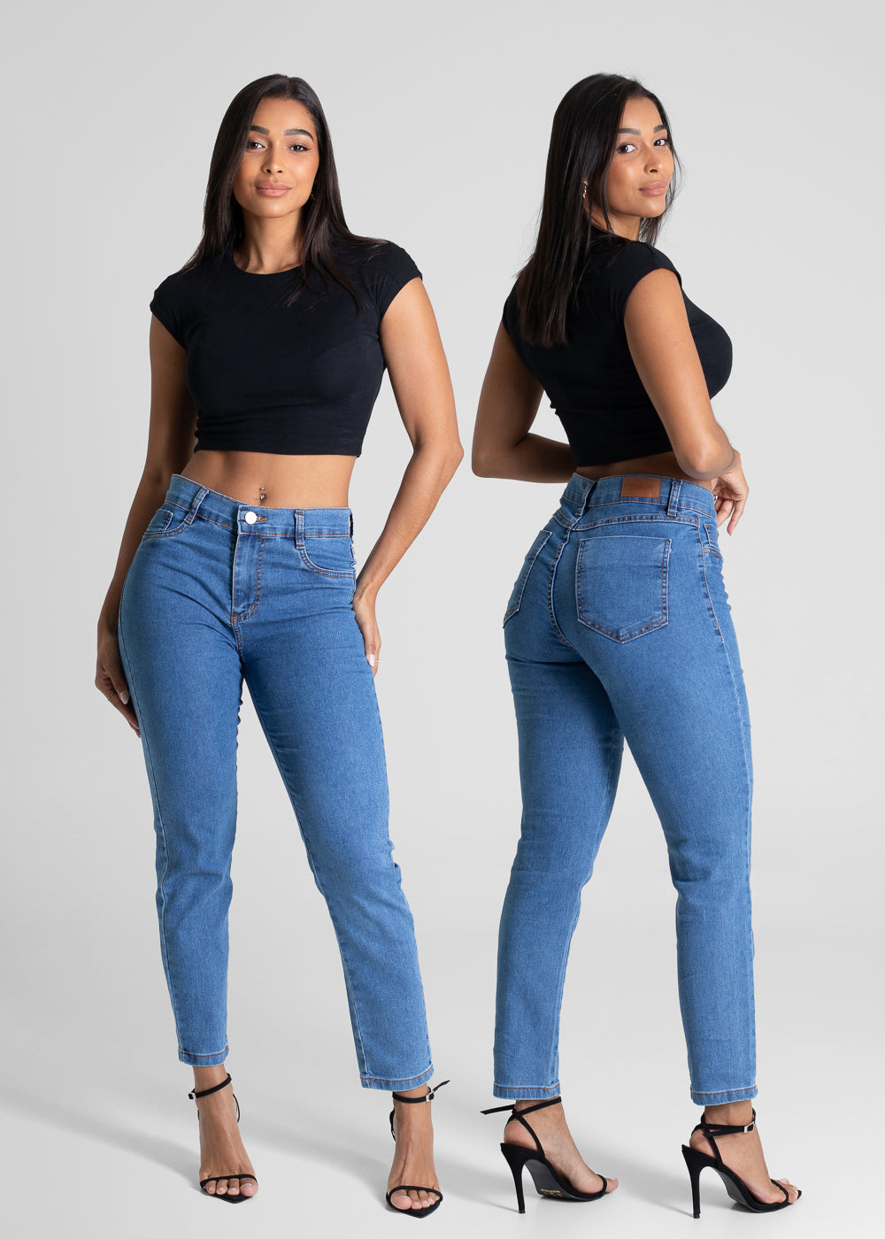 Calça Jeans Sawary Skinny Petit - 281239 AZUL