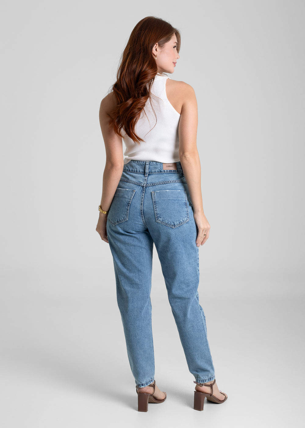 Calça Jeans Sawary Mom - 281248 AZUL