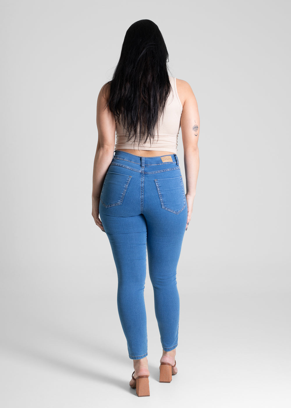 Calça Jeans Sawary Cigarrete - 281261 AZUL