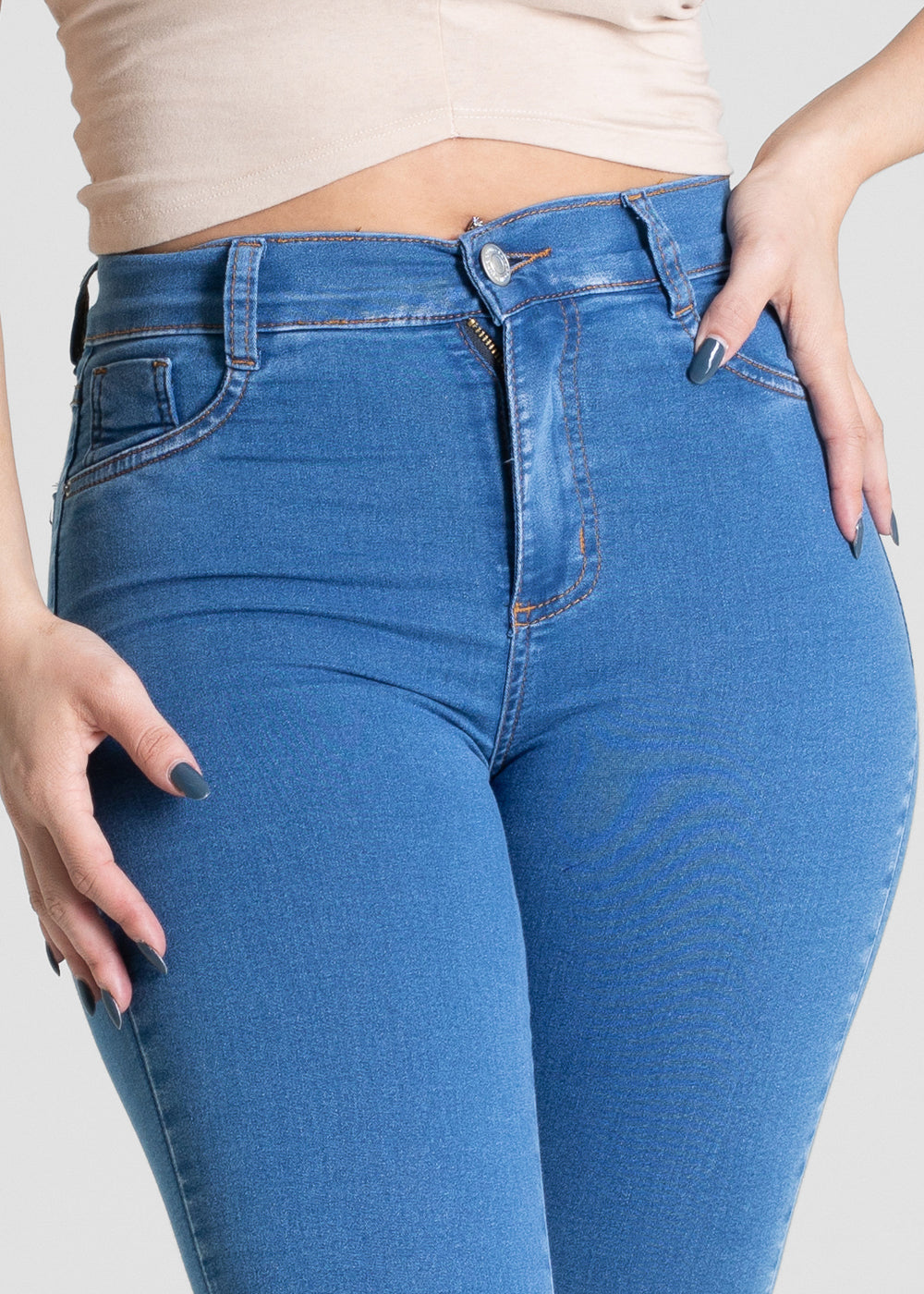Calça Jeans Sawary Cigarrete - 281261 AZUL