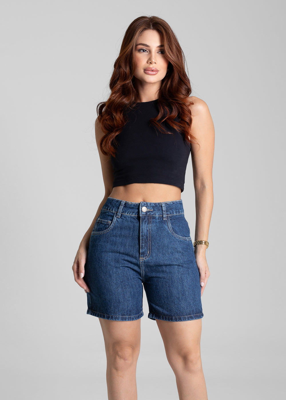 Shorts Jeans Sawary - 281270 AZUL
