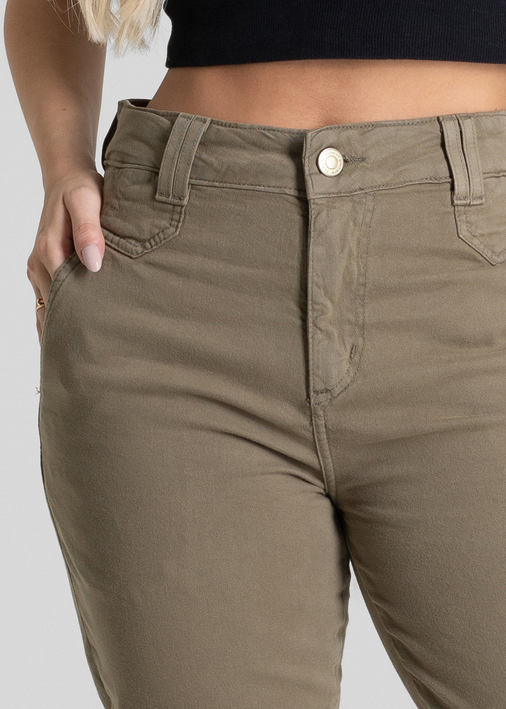 Calça Sarja Sawary Mom - 281275 VERDE