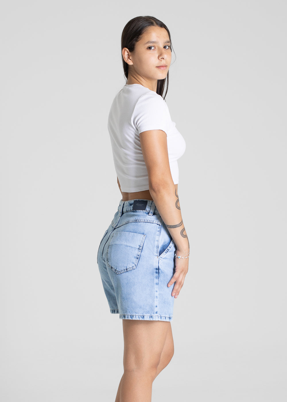 Shorts Jeans Sawary - 281277 AZUL