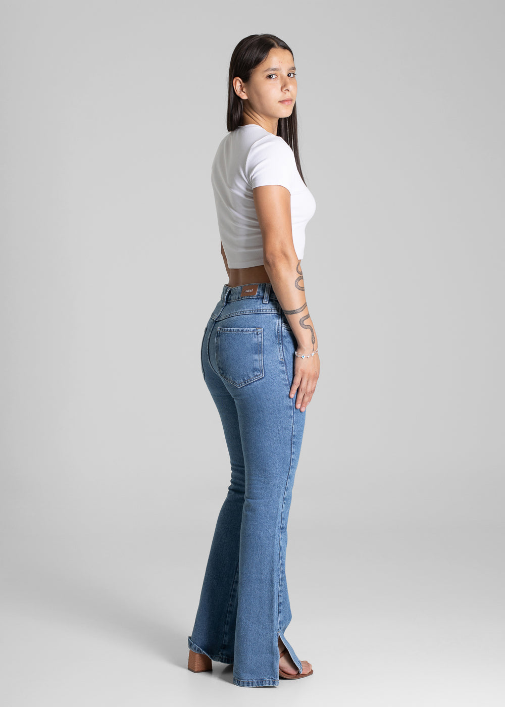 Calça Jeans Sawary Boot Cut - 281278 AZUL