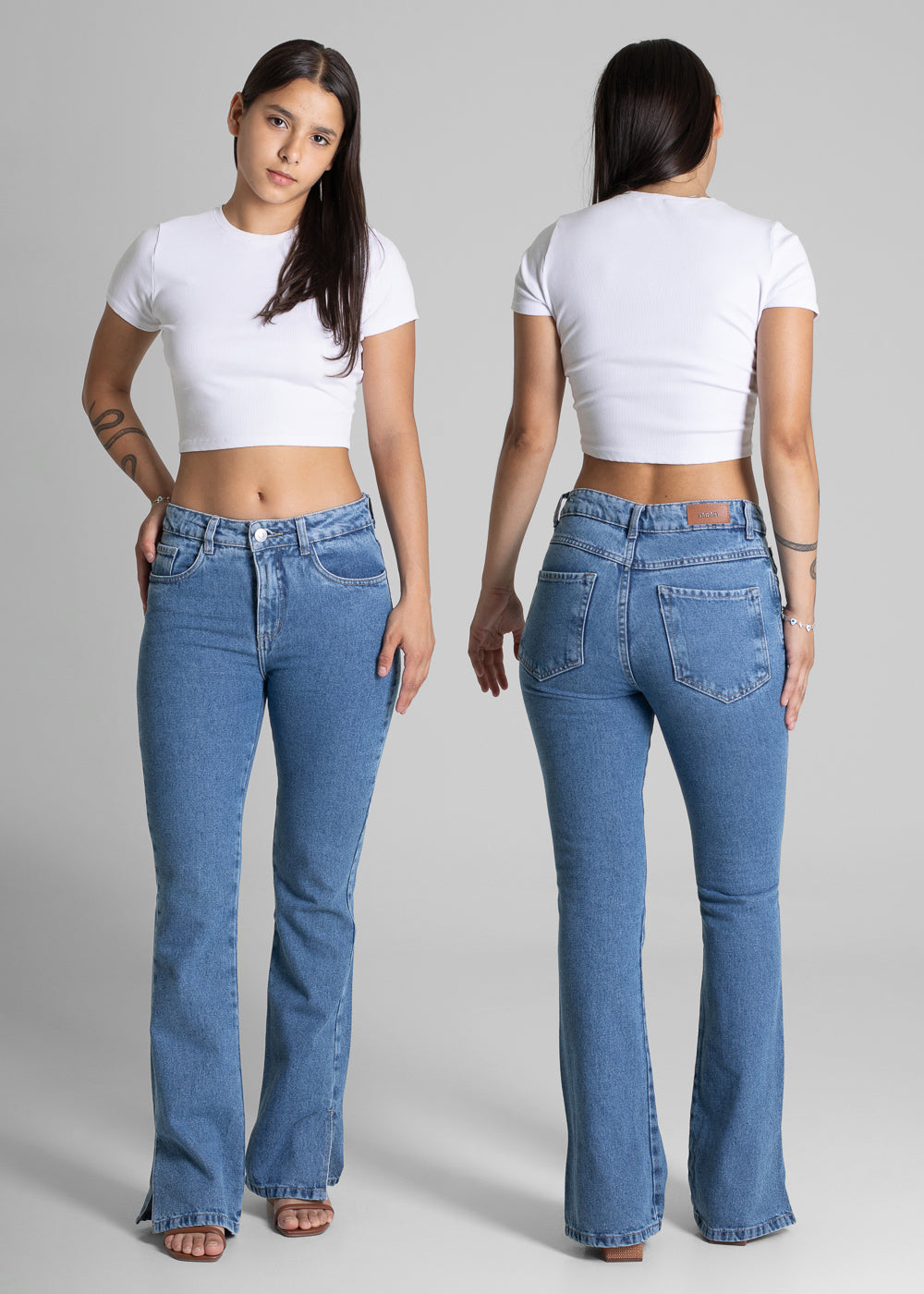 Calça Jeans Sawary Boot Cut - 281278 AZUL