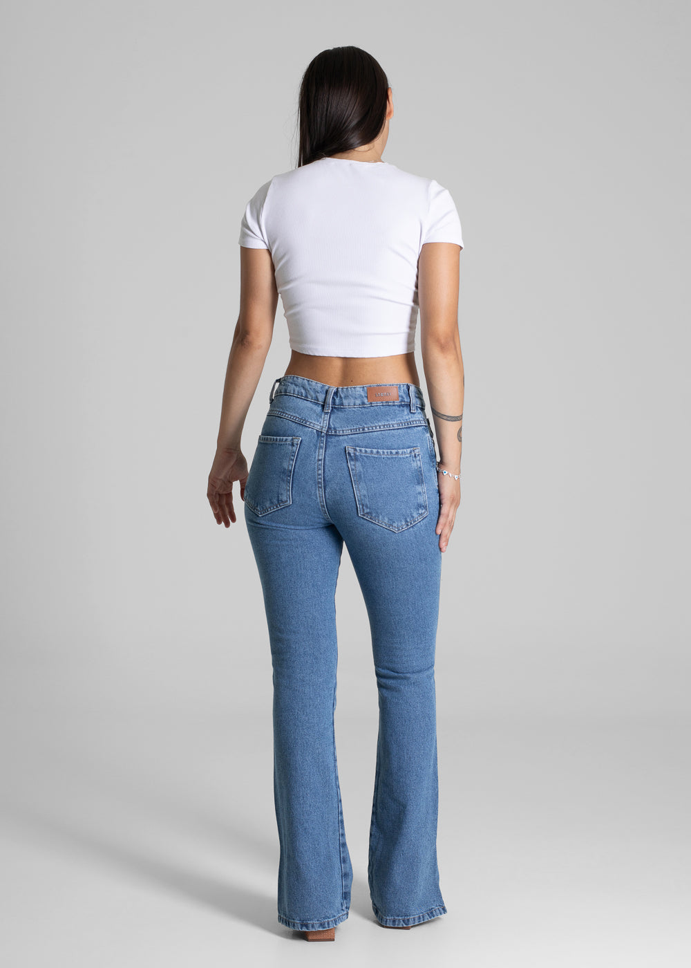 Calça Jeans Sawary Boot Cut - 281278 AZUL