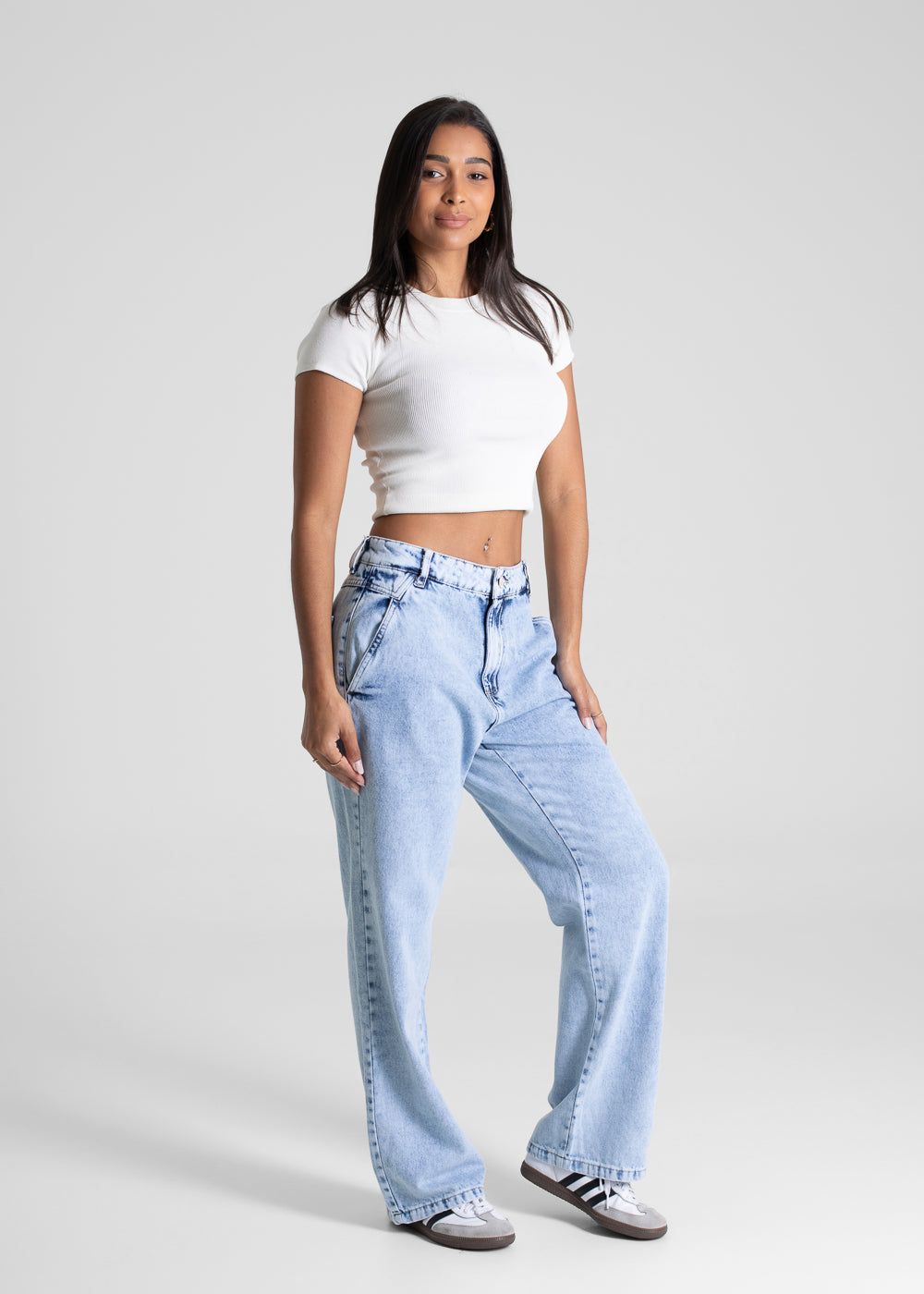 Calça Jeans Sawary Reta - 281303 AZUL