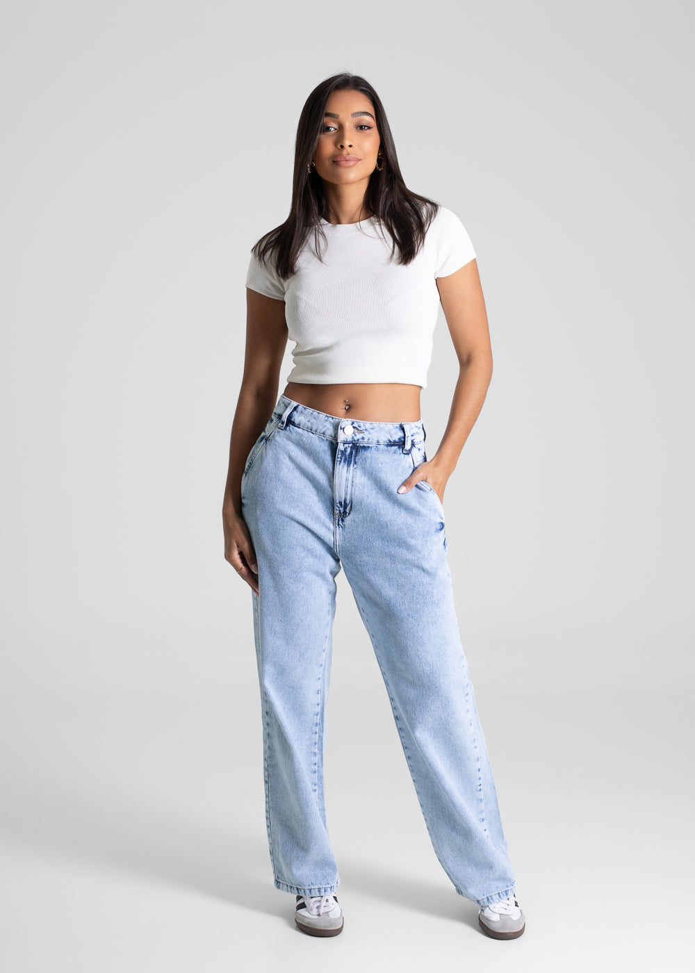 Calça Jeans Sawary Reta - 281303 AZUL