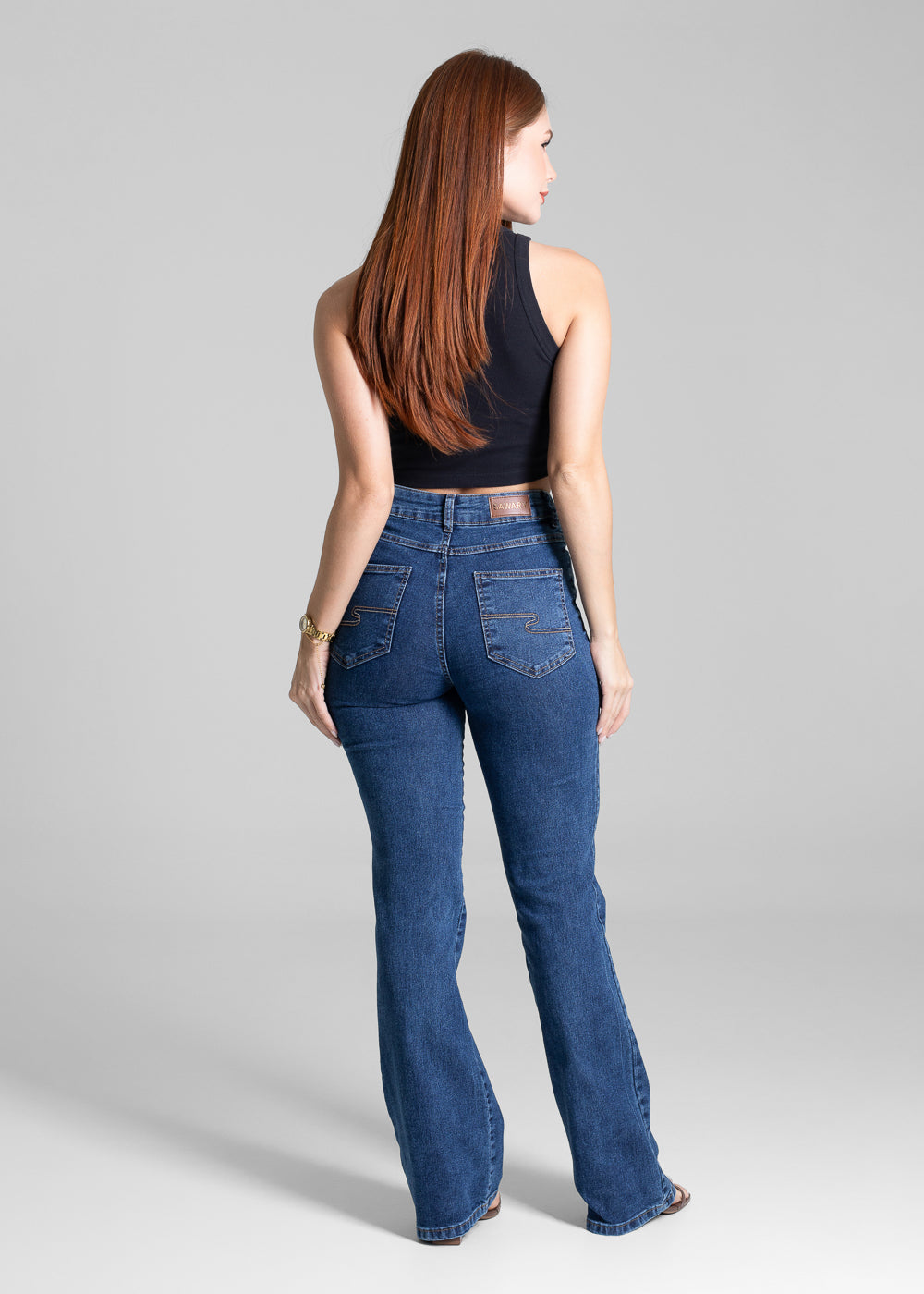 Calça Jeans Sawary Boot Cut - 281320 AZUL