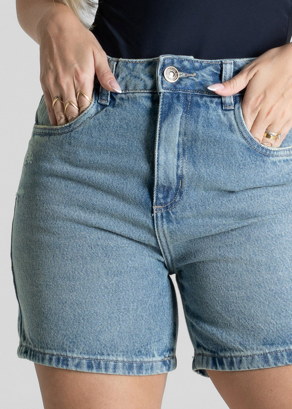 Shorts Jeans Sawary - 281329 AZUL