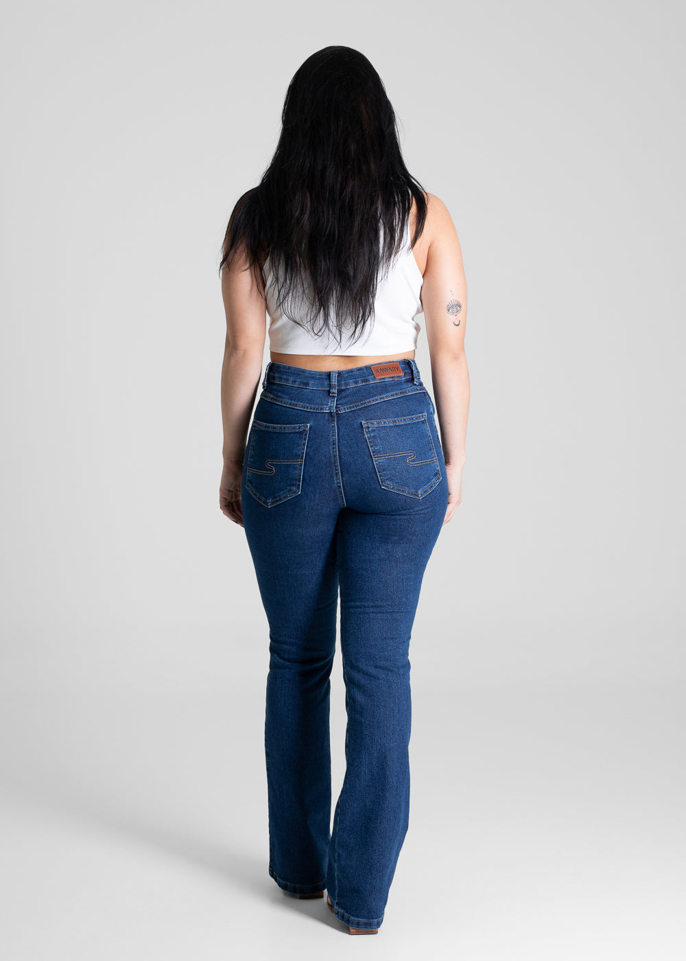 Calça Jeans Sawary Boot Cut - 281331 AZUL