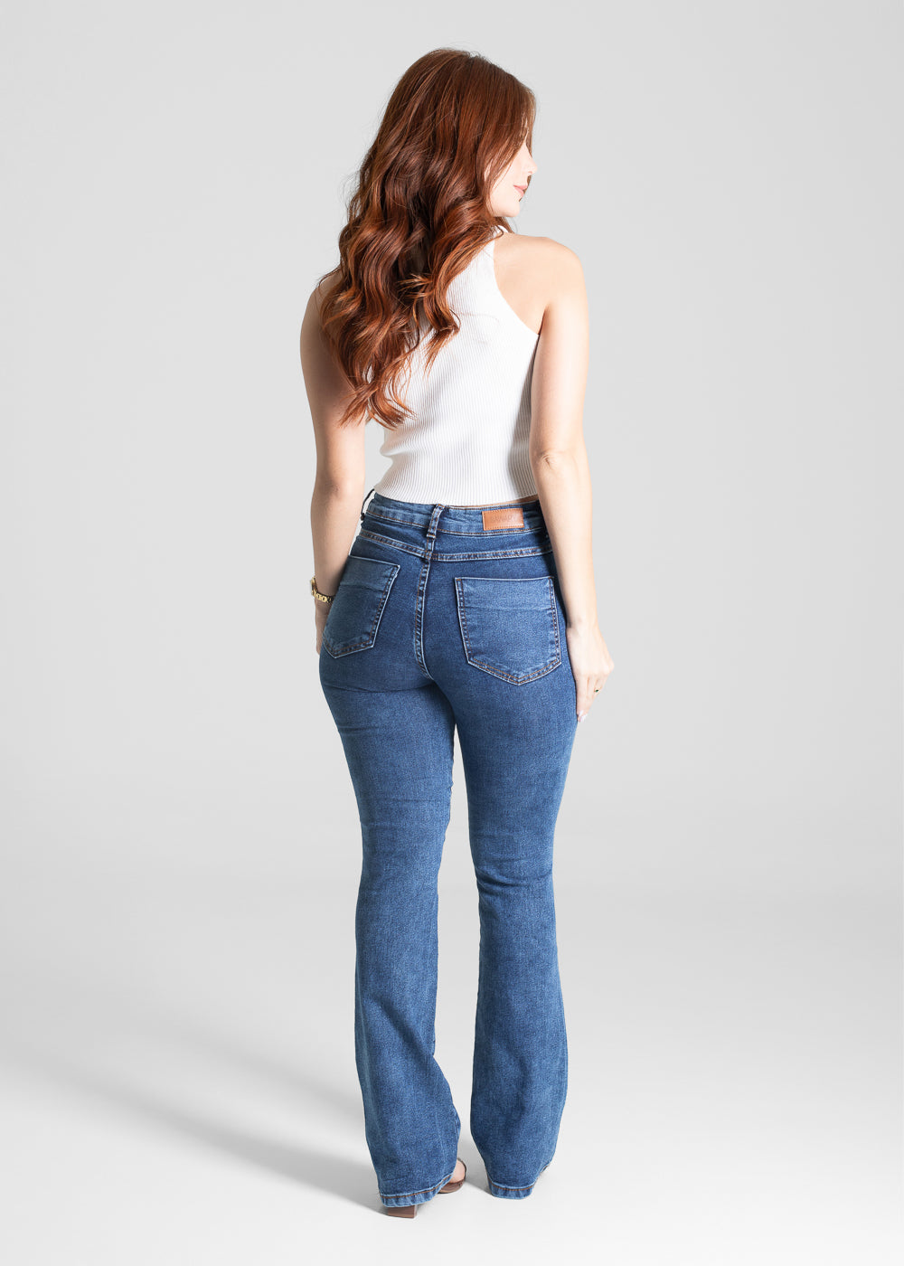 Calça Jeans Sawary Super Lipo Boot Cut - 281338 AZUL