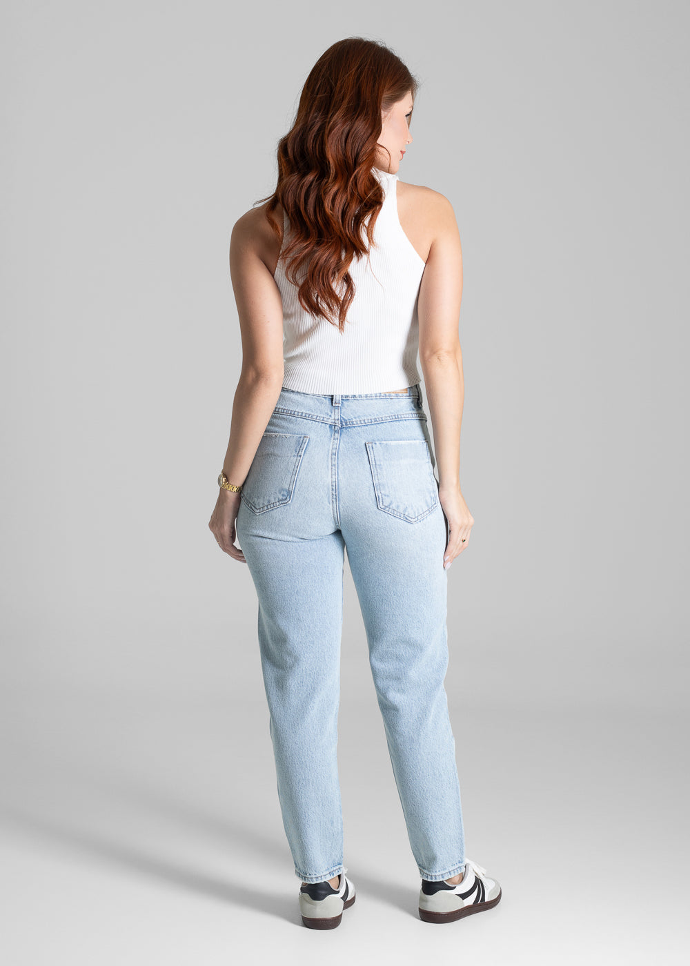 Calça Jeans Sawary Mom - 281352 AZUL