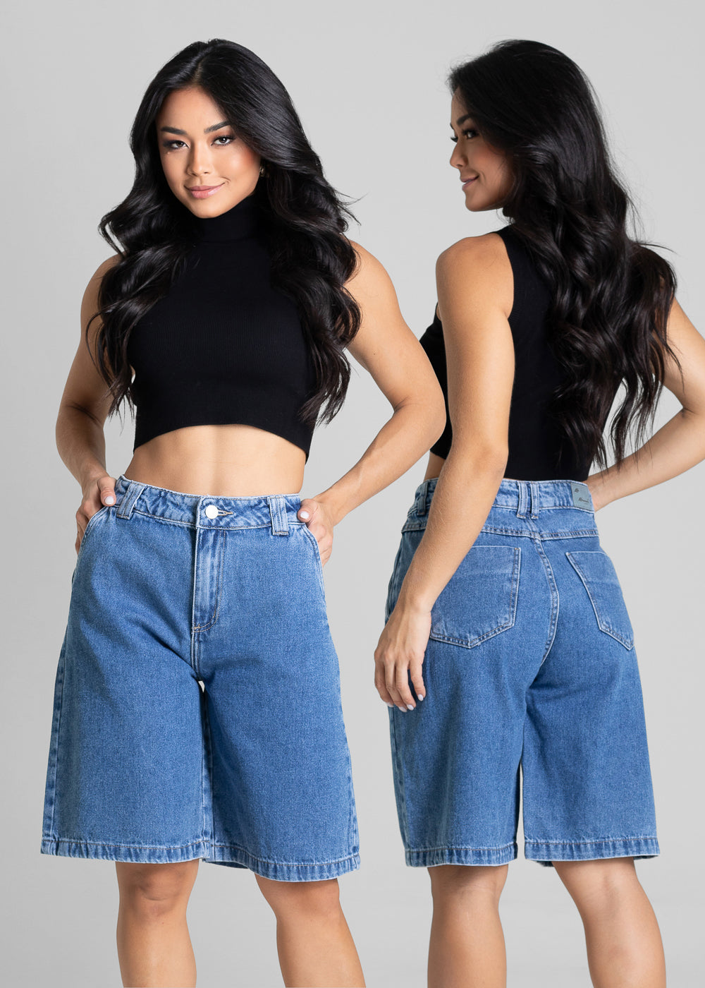 Bermuda Jeans Sawary - 281373 AZUL