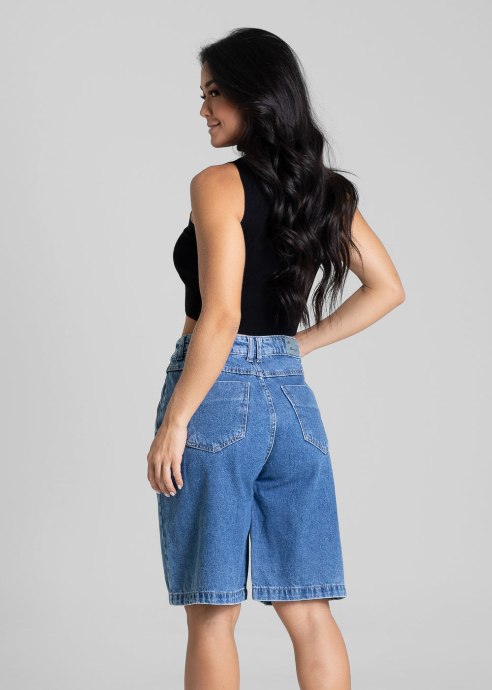 Bermuda Jeans Sawary - 281373 AZUL