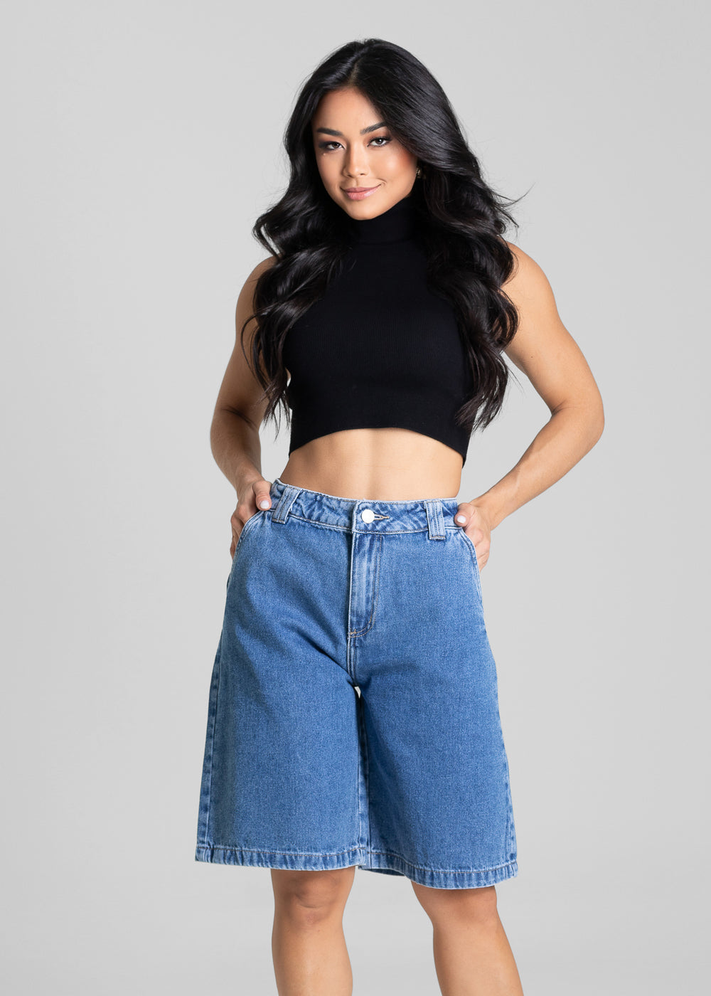 Bermuda Jeans Sawary - 281373 AZUL