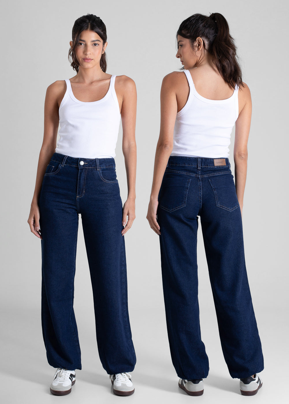 Calça Jeans Sawary Balonê - 281394 AZUL