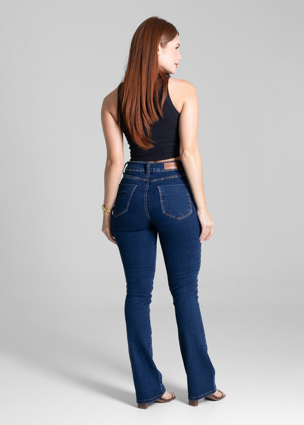 Calça Jeans Sawary Boot Cut - 281412 AZUL
