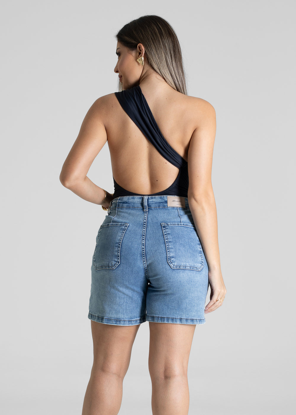 Bermuda Jeans Sawary - 281414 AZUL