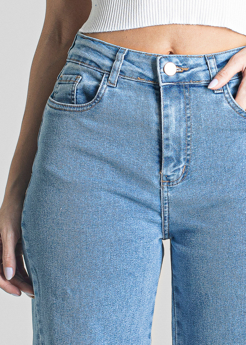 Calça Jeans Sawary Wide Leg - 281418 AZUL