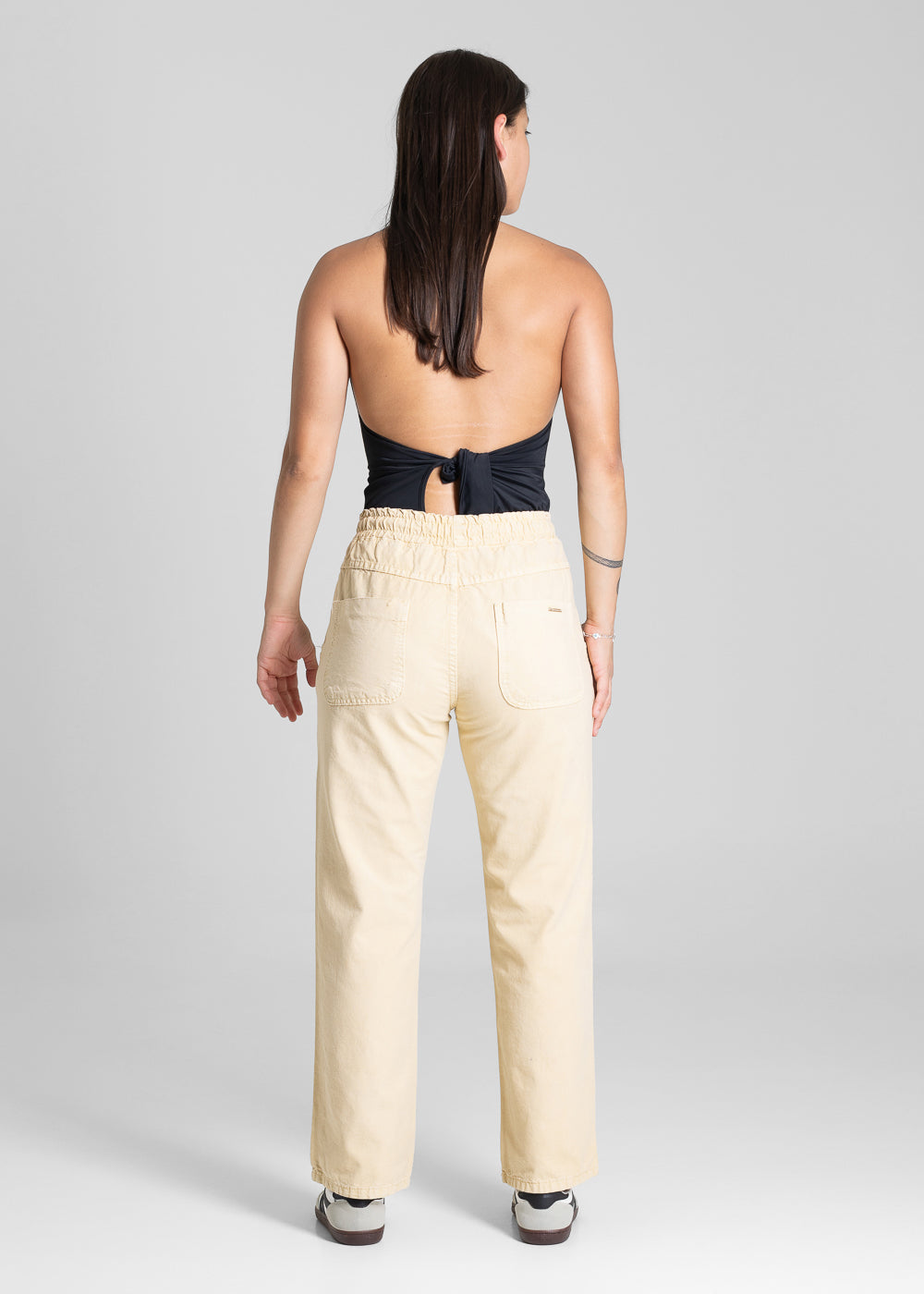 Calça Sarja Sawary Reta - 281433 AMARELO