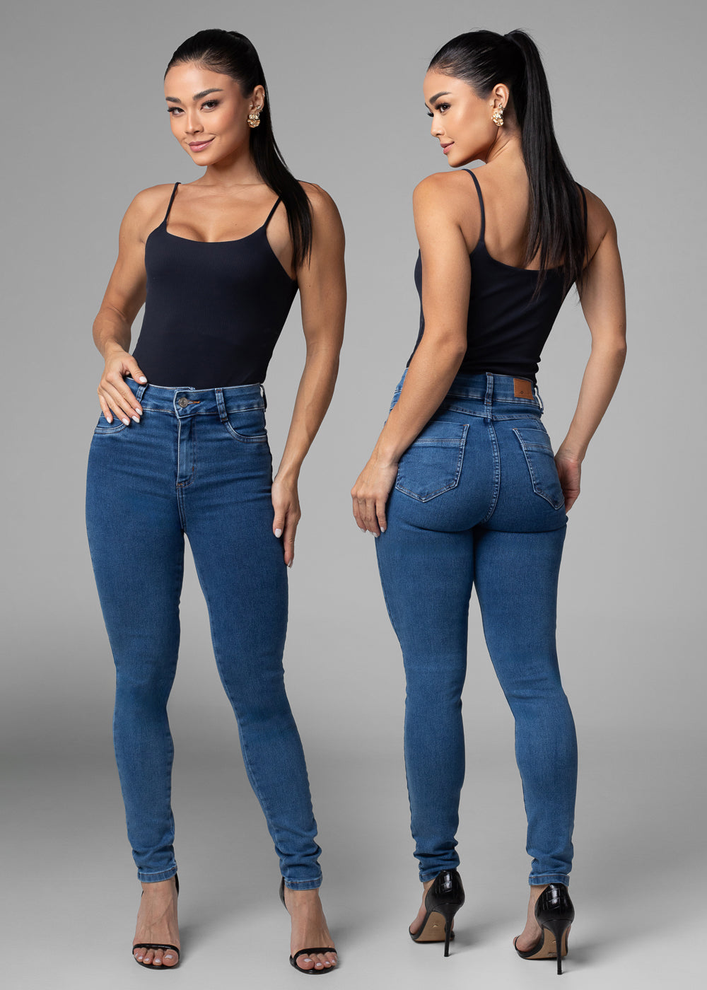 Calça Jeans Sawary Levanta Bumbum - 281468 AZUL