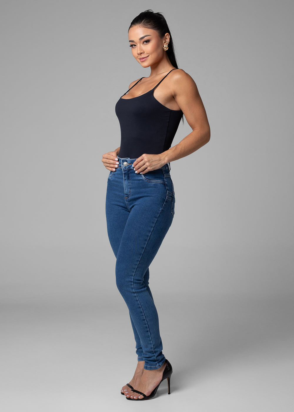 Calça Jeans Sawary Levanta Bumbum - 281468 AZUL