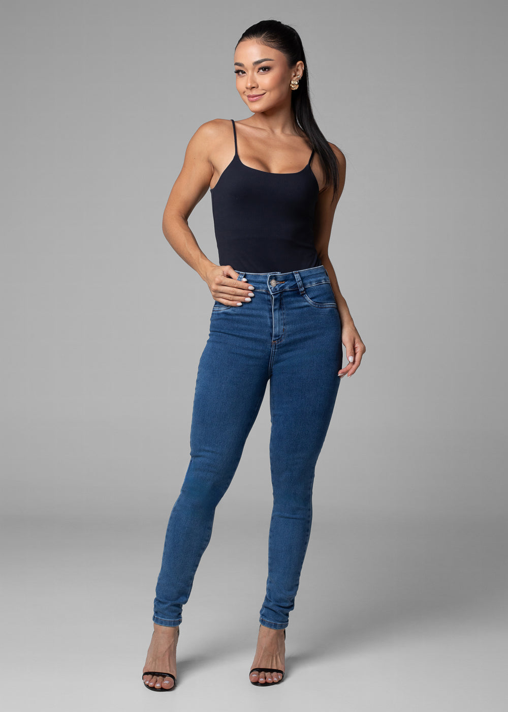 Calça Jeans Sawary Levanta Bumbum - 281468 AZUL