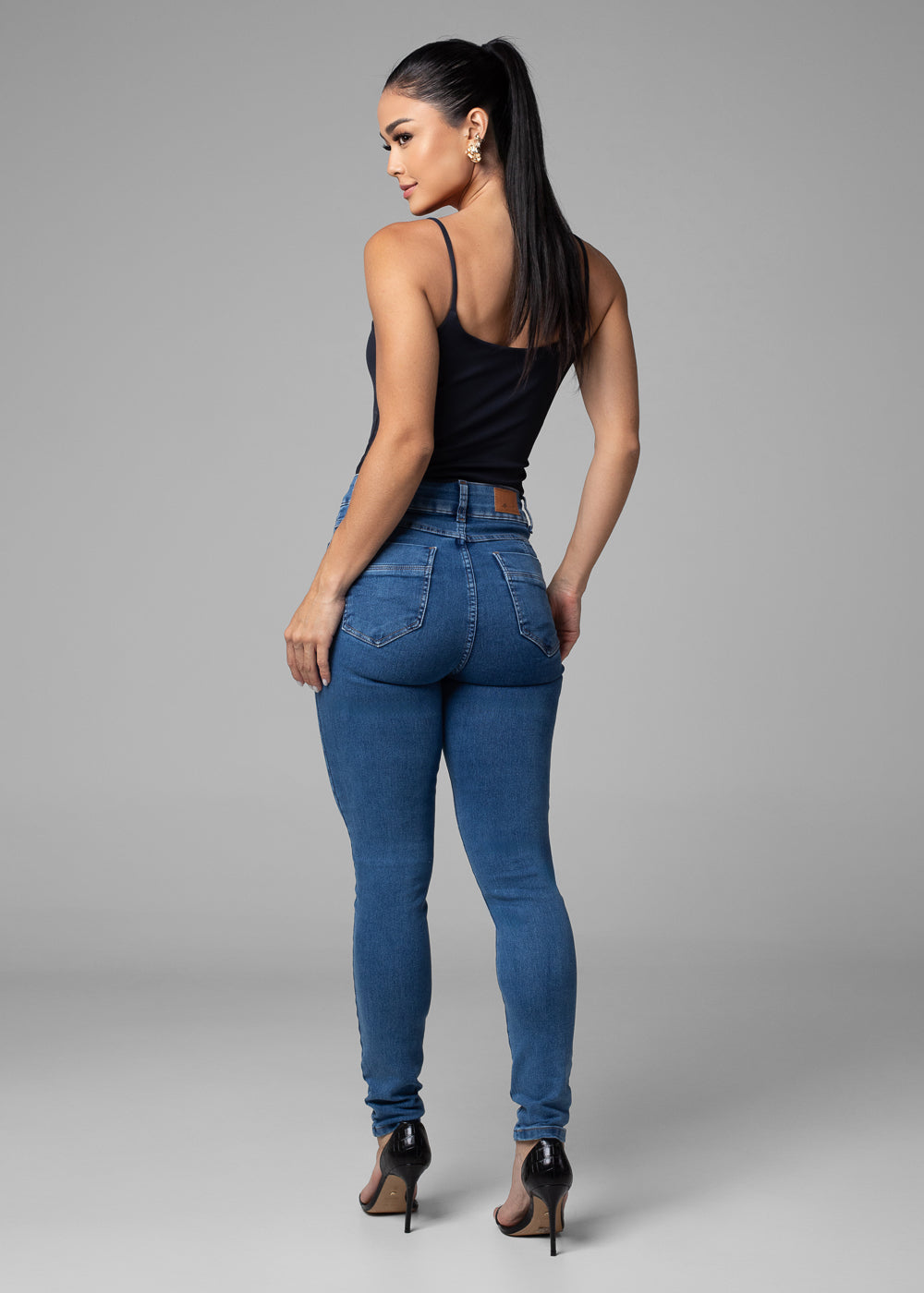Calça Jeans Sawary Levanta Bumbum - 281468 AZUL