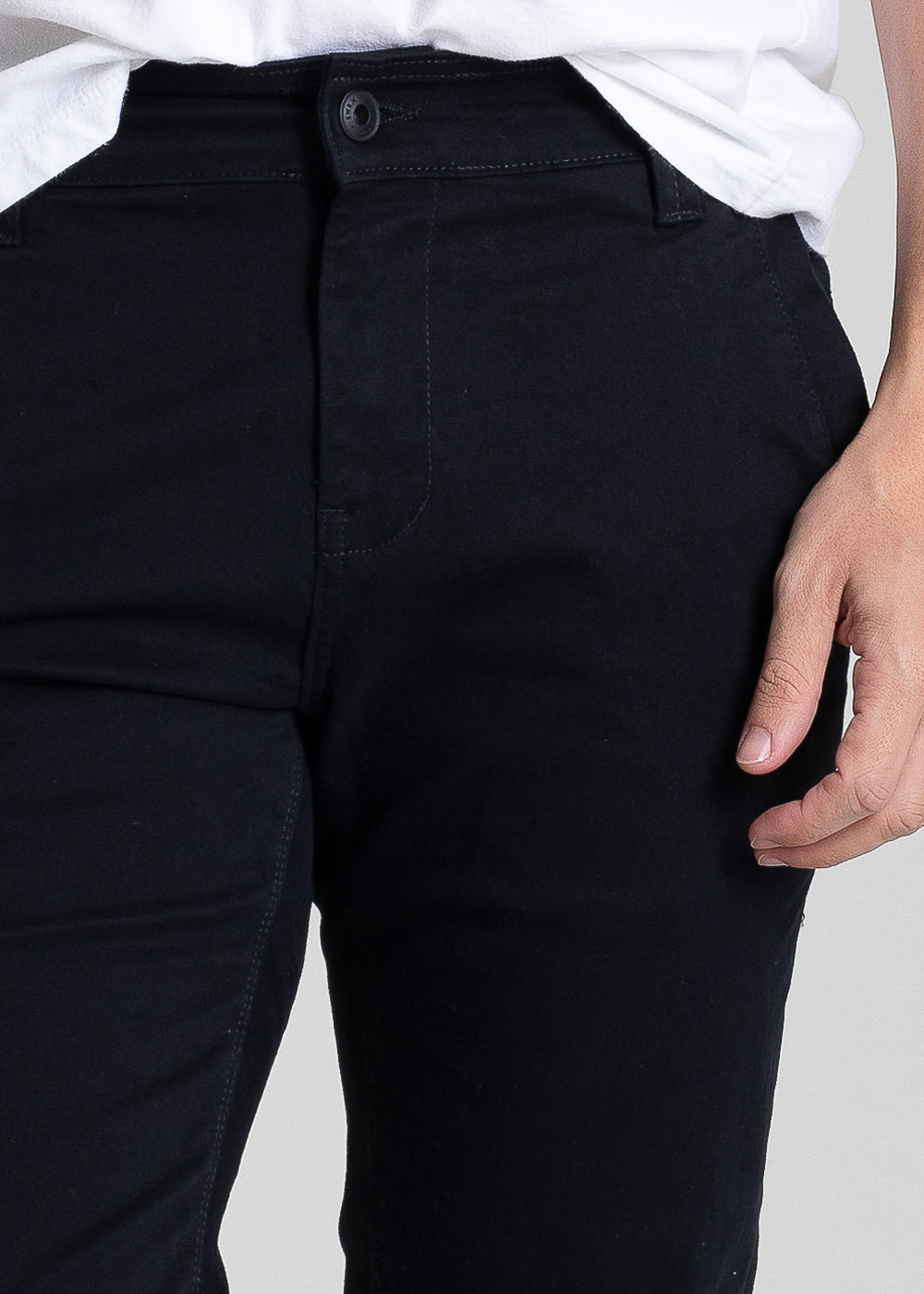 Calça Sarja Sawary Slim - 281534 PRETO