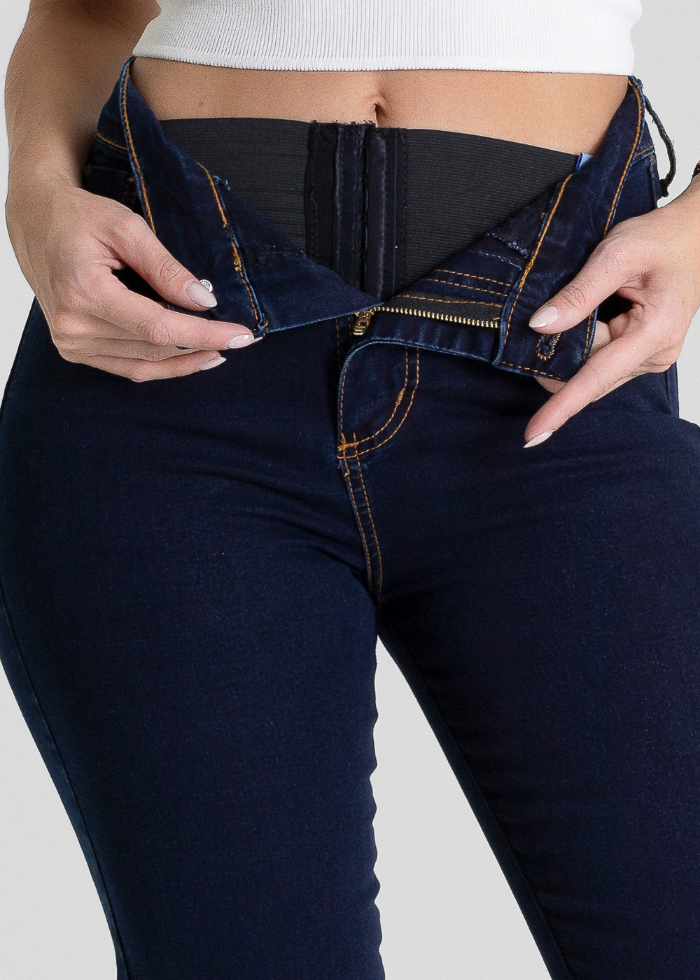 Calça Jeans Sawary Super Lipo - 281539 PRETO