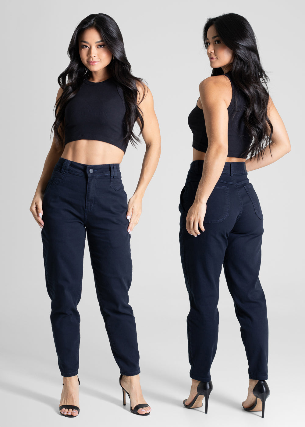 Calça Sarja Sawary Mom - 281549 AZUL