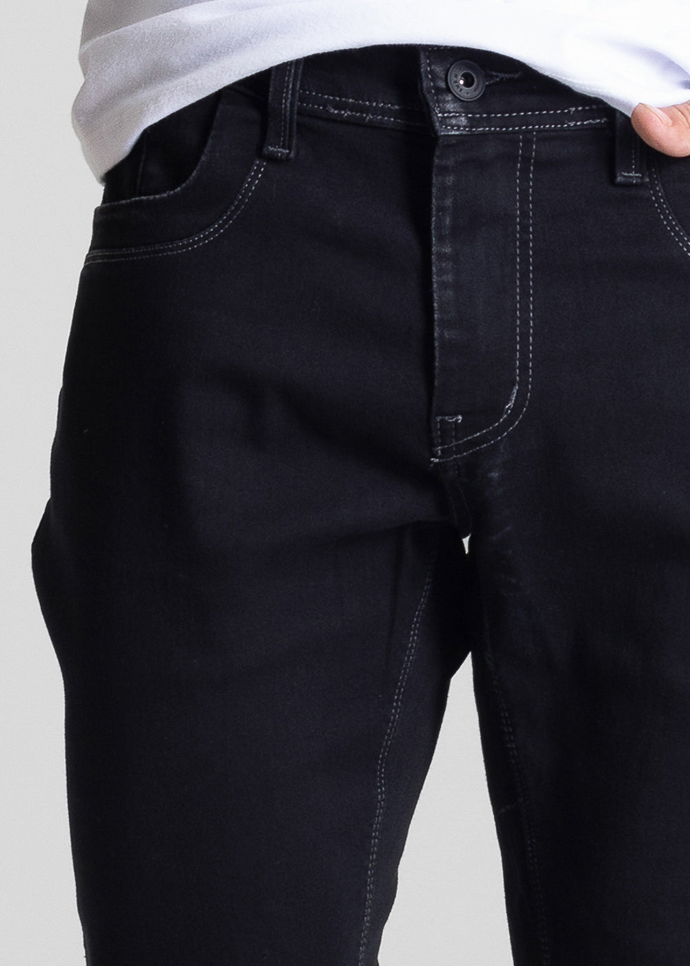 Calça Jeans Sawary Slim - 281555 PRETO