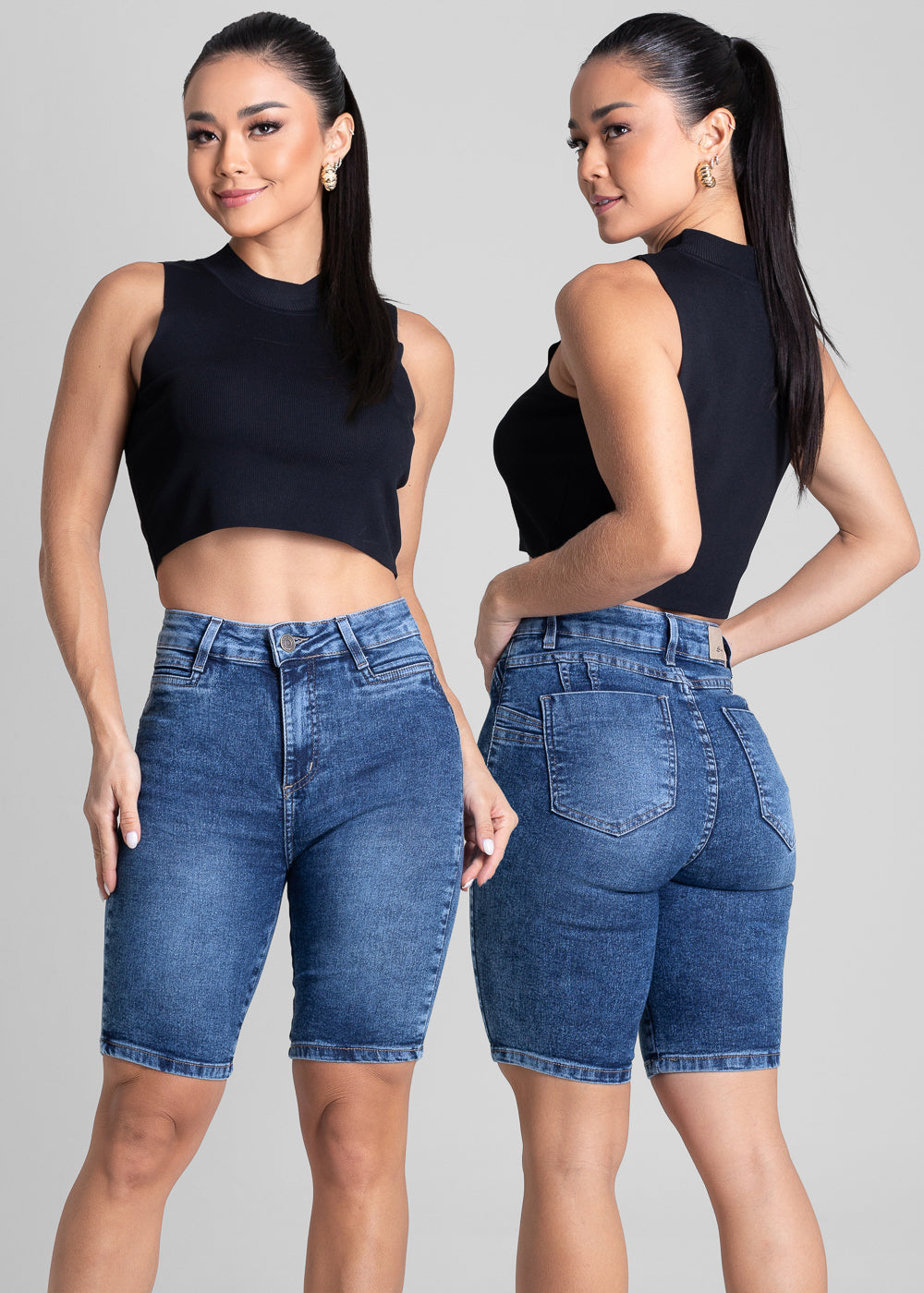 Bermuda Jeans Sawary - 281557 AZUL
