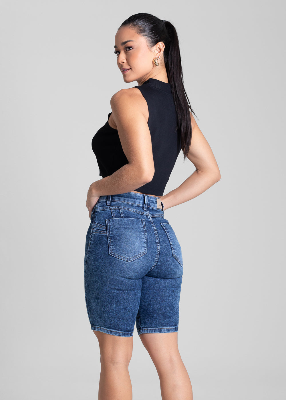 Bermuda Jeans Sawary - 281557 AZUL